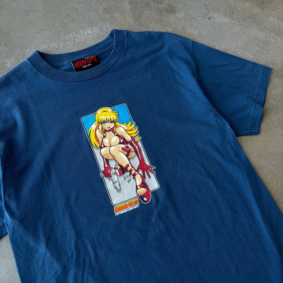 Vintage Y2K Hook-Ups T-Shirt [L] - Picture 4 of 5